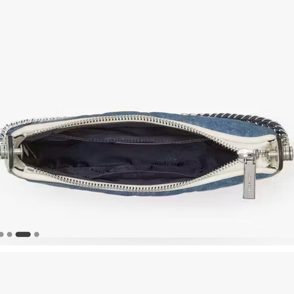 Kate Spade Carey Denim Zip Top Crossbody - Picture 3 of 14
